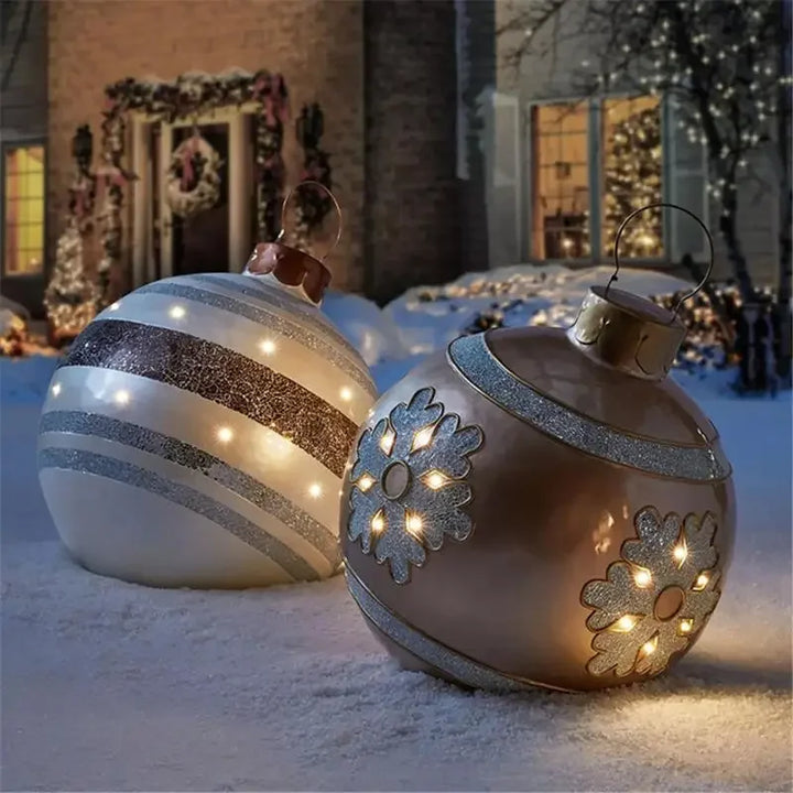 Giant Inflatable Christmas Ornament