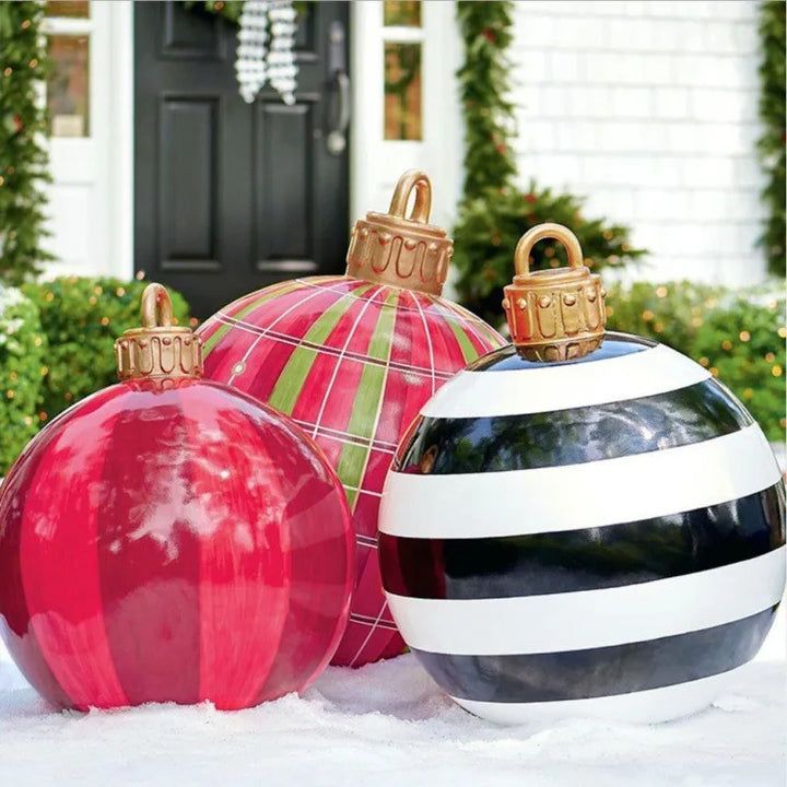 Giant Inflatable Christmas Ornament