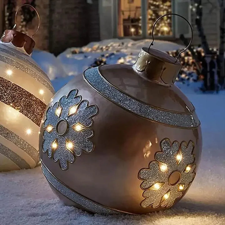 Giant Inflatable Christmas Ornament