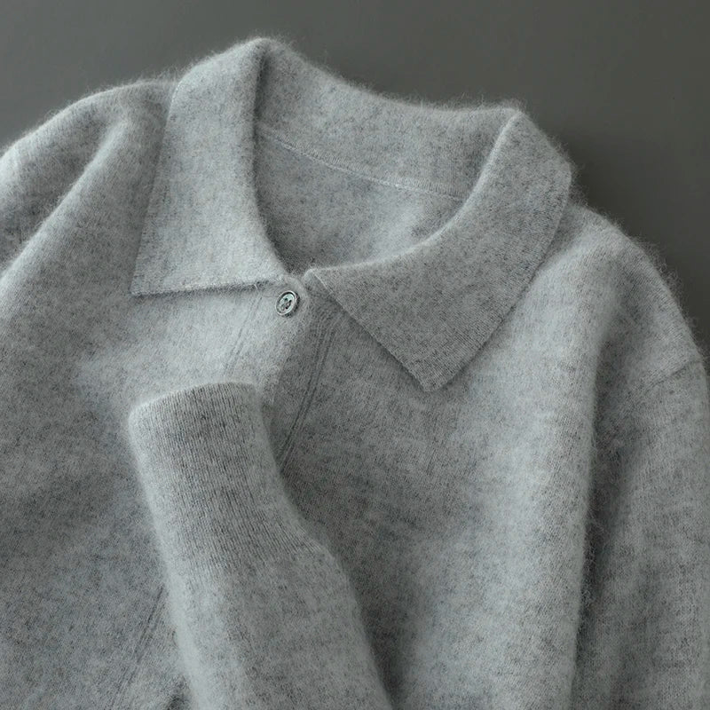 Sandro Lucchesi Mink Cashmere Cardigan