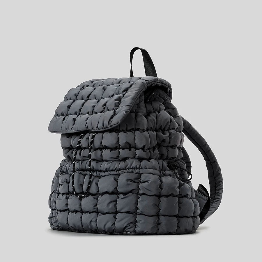 Quilted Puffer Backpack