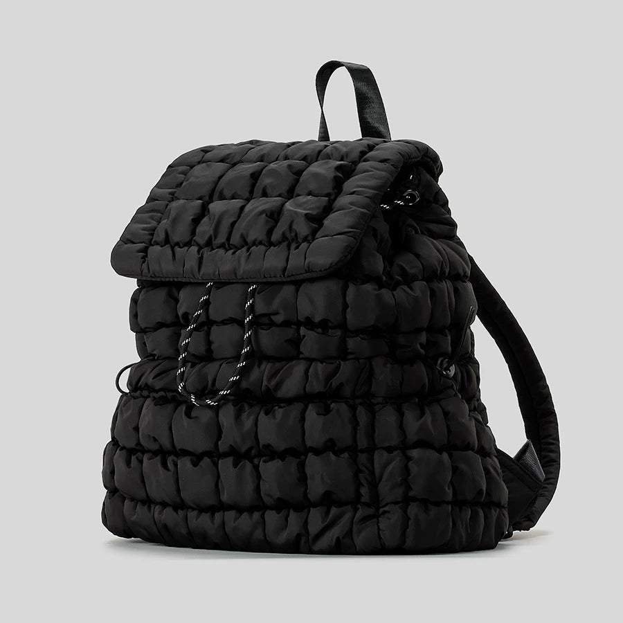 Quilted Puffer Backpack